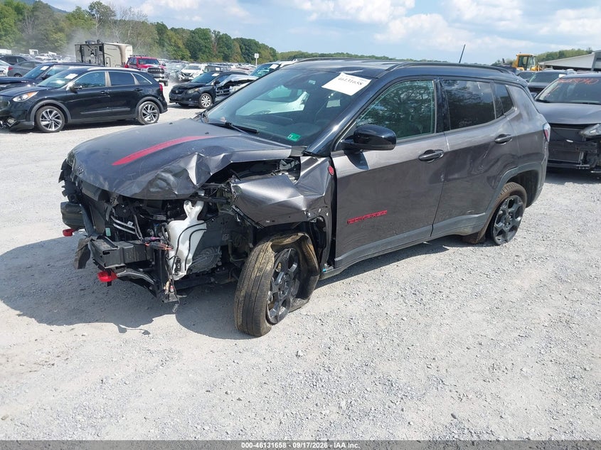 Vin: 3c4njddn7rt583957, lot: 46631391, jeep compass trailhawk 4x4 20242