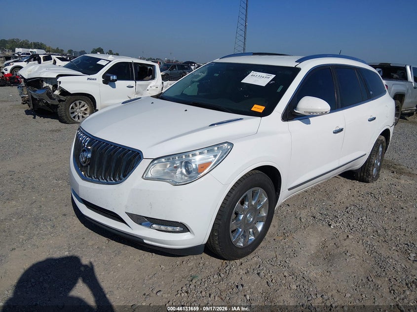 Vin: 5gakrbkd3hj327297, lot: 46631392, buick enclave leather 20172