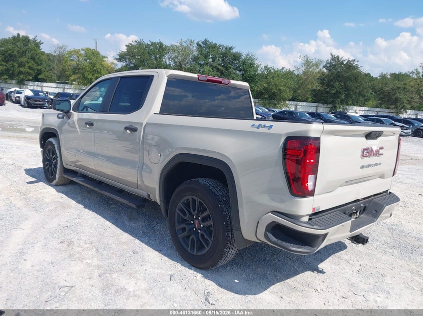 Vin: 1gtpuaek2tz220050, lot: 46631393, gmc sierra 1500 , short bed, pro, 4wd 20263