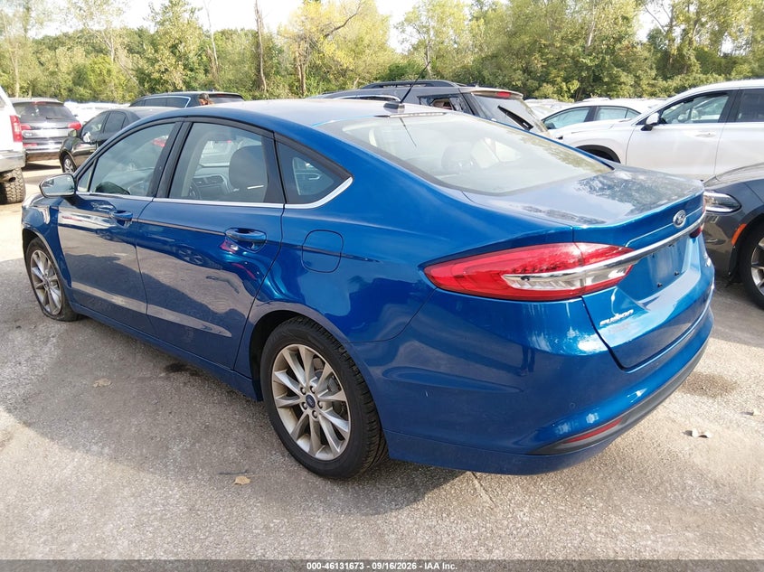 Vin: 3fa6p0hdxhr390765, lot: 46631406, ford fusion se 20173
