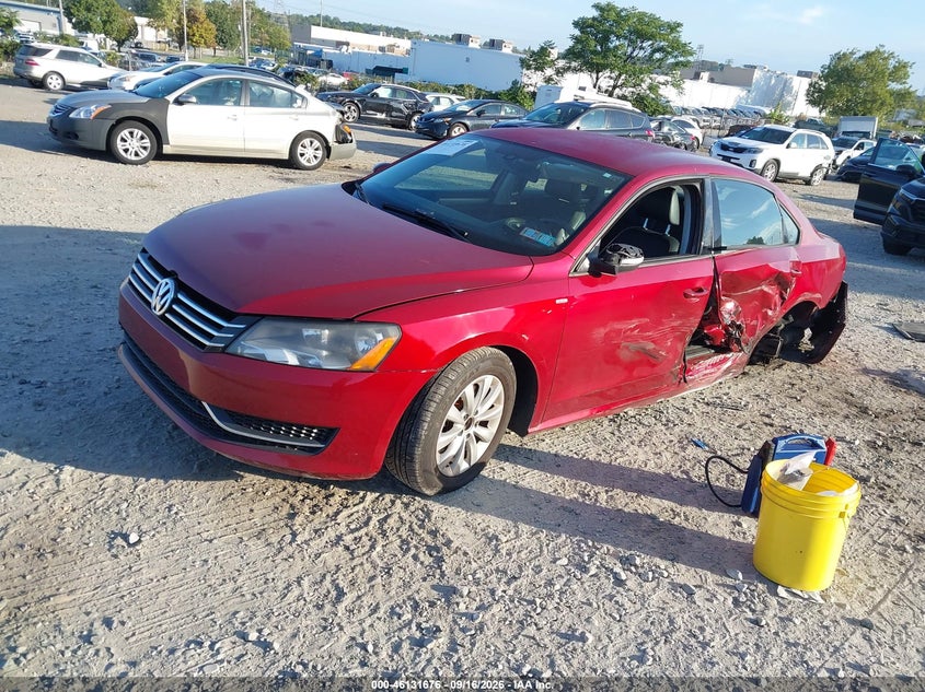 2015 VOLKSWAGEN PASSAT auction photo 2