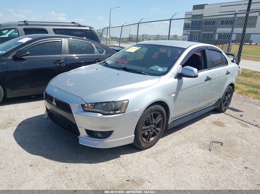 Vin: ja32u2fu6du021533, lot: 46631422, mitsubishi lancer es 20132