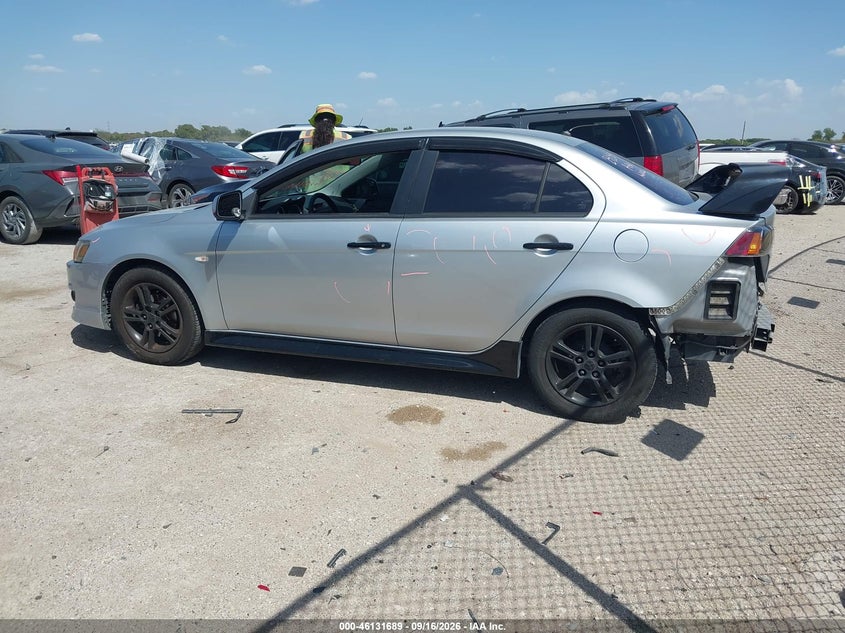 Vin: ja32u2fu6du021533, lot: 46631422, mitsubishi lancer es 20133