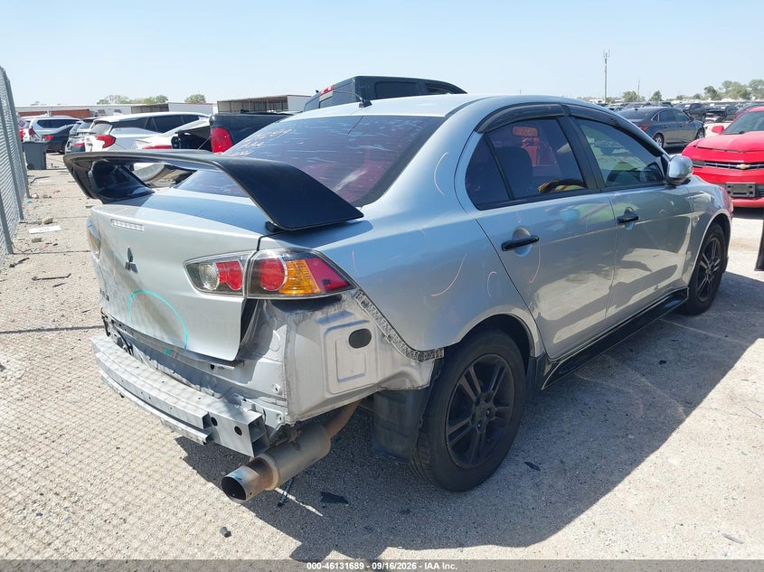 Vin: ja32u2fu6du021533, lot: 46631422, mitsubishi lancer es 20134
