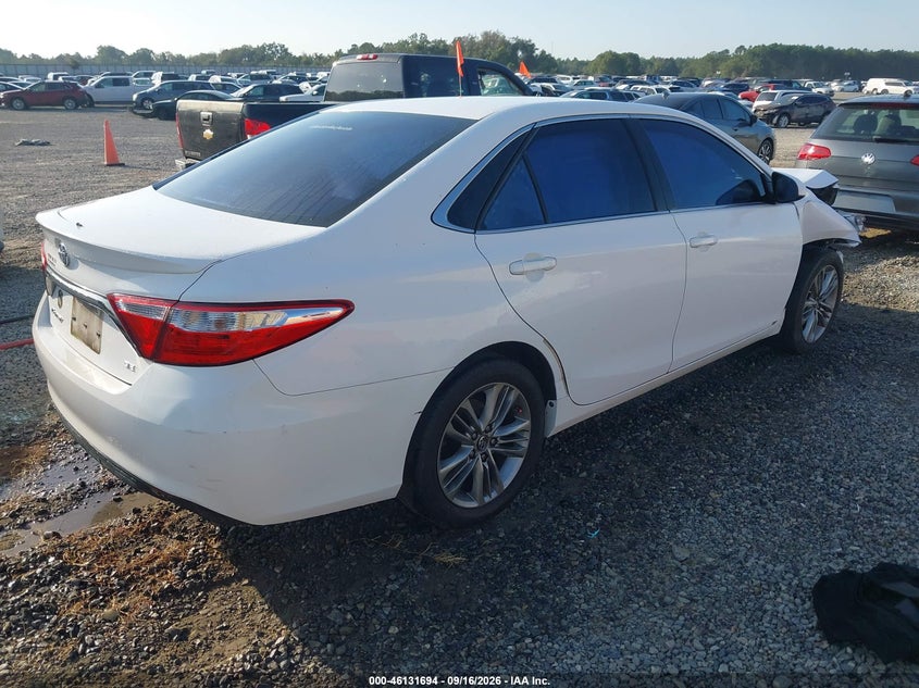 Vin: 4t1bf1fk9fu482129, lot: 46631426, toyota camry se 20154