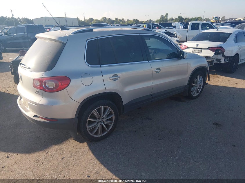 Vin: wvgbv7ax8bw524832, lot: 46631431, volkswagen tiguan se 20114