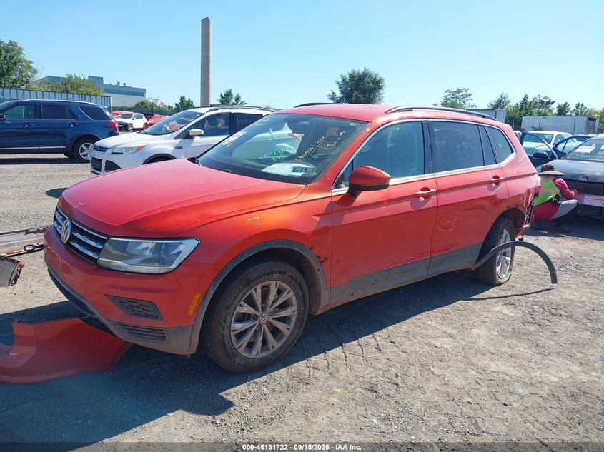 Vin: 3vv2b7ax3km045796, lot: 46631455, volkswagen tiguan 2.0t se/2.0t sel/2.0t sel r-line/2.0t sel r-line black 20192