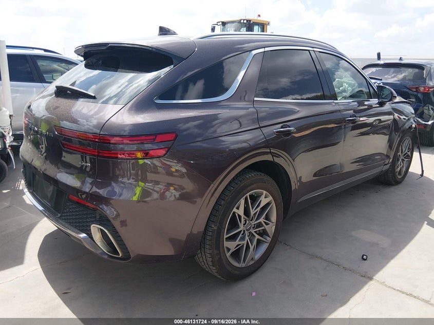 Vin: kmumadtb9pu081440, lot: 46631457, genesis gv70 2.5t awd 20234