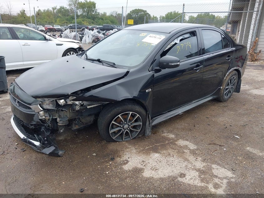 Vin: ja32u2fu4hu005322, lot: 46631467, mitsubishi lancer es 20172