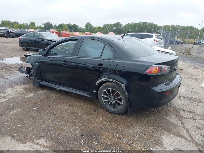 Vin: ja32u2fu4hu005322, lot: 46631467, mitsubishi lancer es 20173