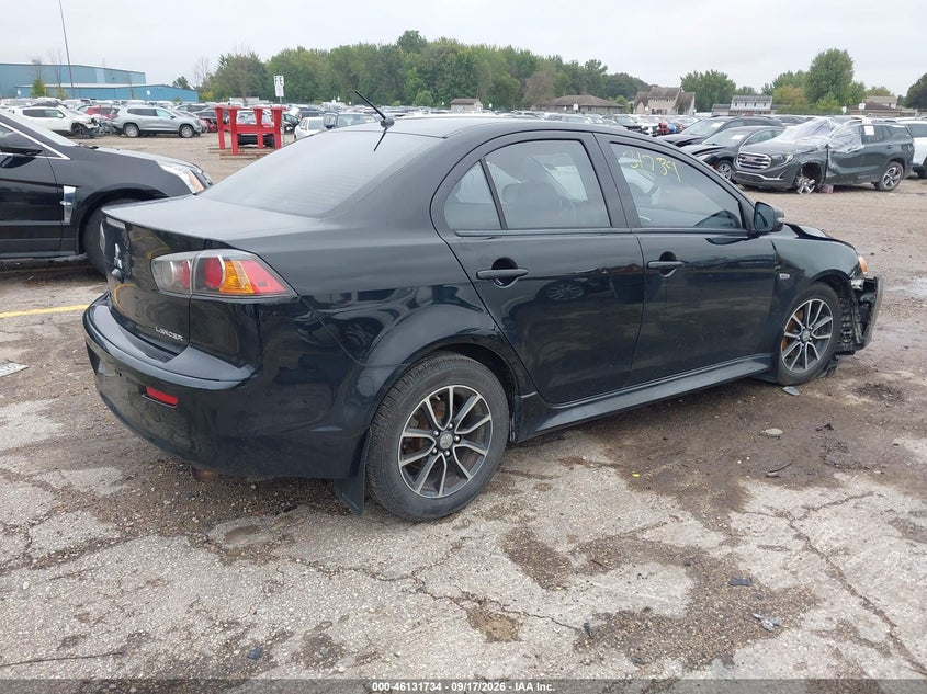 Vin: ja32u2fu4hu005322, lot: 46631467, mitsubishi lancer es 20174