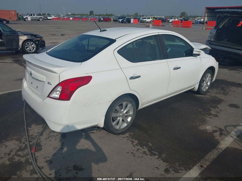 Vin: 3n1cn7ap7gl910876, lot: 46631470, nissan versa 1.6 sl 20164
