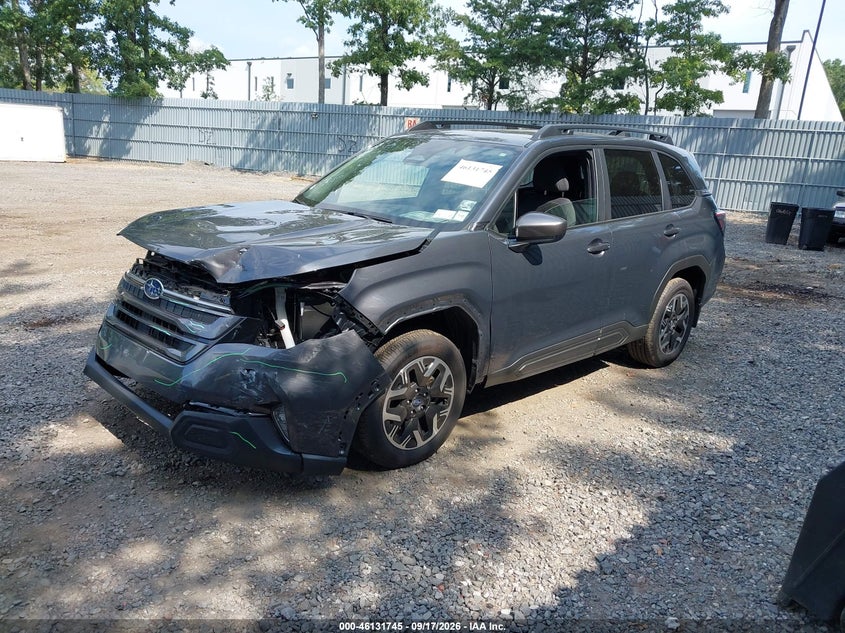 Vin: jf2slddc8sh606373, lot: 46631478, subaru forester premium 20252