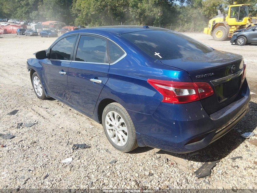 Vin: 3n1ab7ap8ky386407, lot: 46631488, nissan sentra sv 20193