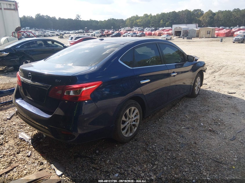 Vin: 3n1ab7ap8ky386407, lot: 46631488, nissan sentra sv 20194