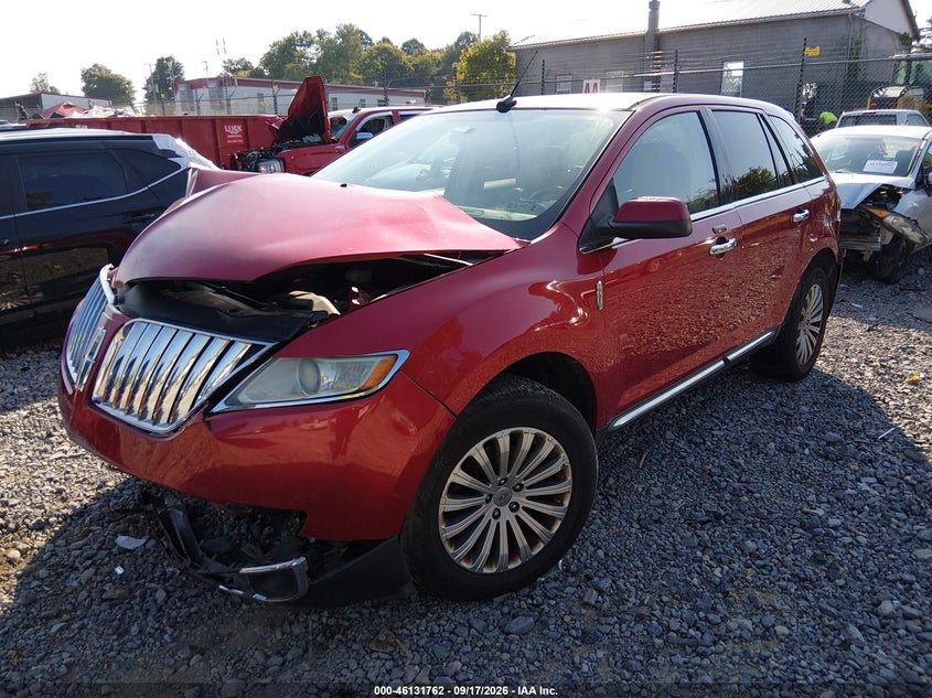 Vin: 2lmdj8jk9bbj24010, lot: 46631495, lincoln mkx 20112