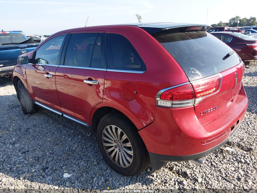 Vin: 2lmdj8jk9bbj24010, lot: 46631495, lincoln mkx 20113