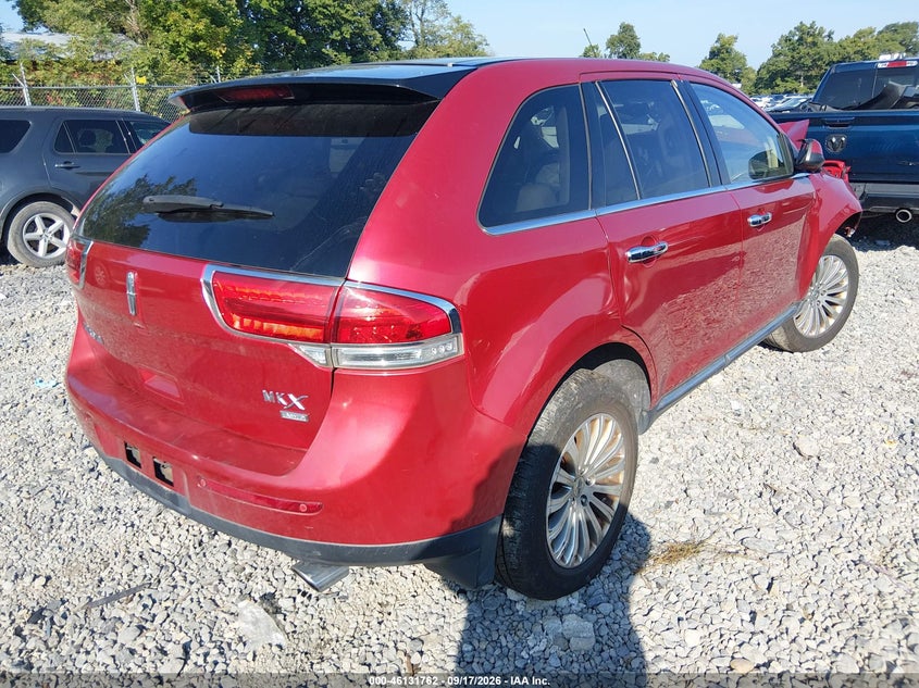 Vin: 2lmdj8jk9bbj24010, lot: 46631495, lincoln mkx 20114