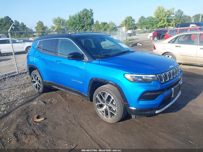 Vin: 3c4njdcn4st614122, lot: 46631497, jeep compass limited 4x4 2025 img_1