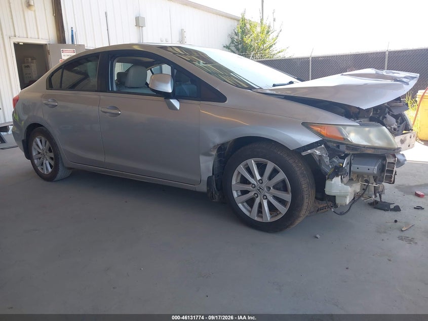 Vin: 19xfb2f95ce077013, lot: 46631507, honda civic ex-l 2012 img_1