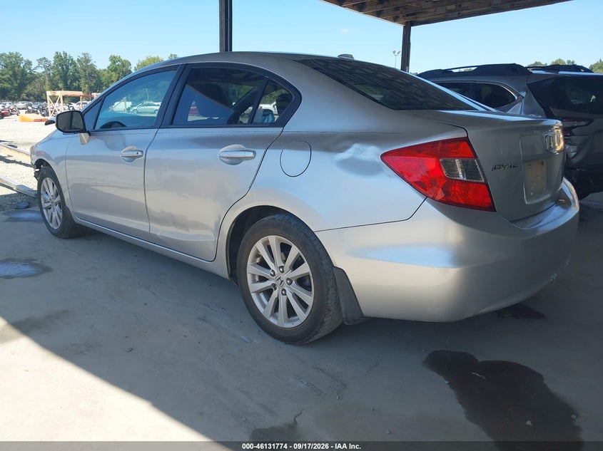 Vin: 19xfb2f95ce077013, lot: 46631507, honda civic ex-l 20123