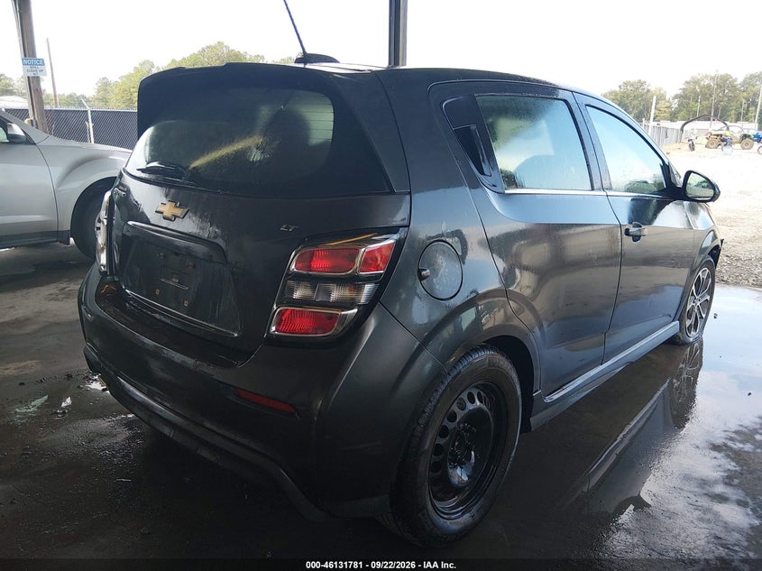 CHEVROLET SONIC 2017 VIN 1G1JD6SH5H4154277