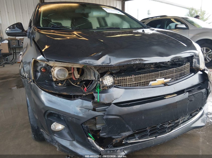 CHEVROLET SONIC 2017 VIN 1G1JD6SH5H4154277