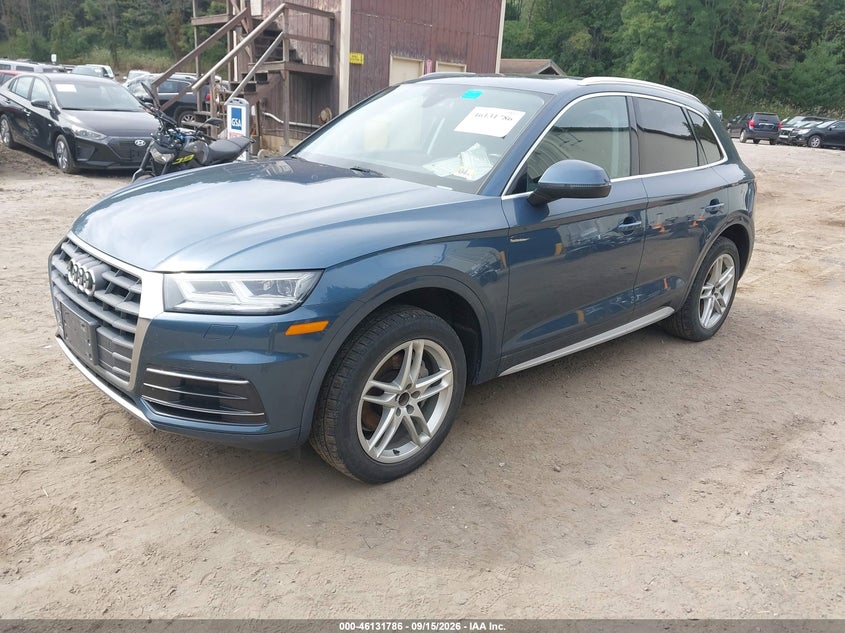 2018 Audi Q5, Пресная вода, IAAI, VIN WA1BNAFY4J2101801 — фото 2
