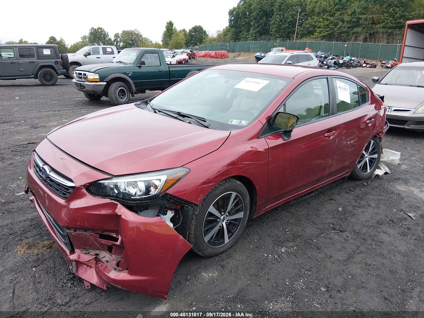 Vin: 4s3gkav66p3603667, lot: 46631550, subaru impreza premium 20232