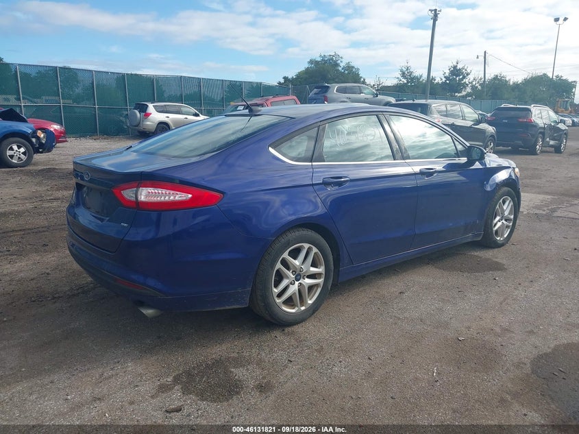Vin: 1fa6p0h75e5358086, lot: 46631554, ford fusion se 20144