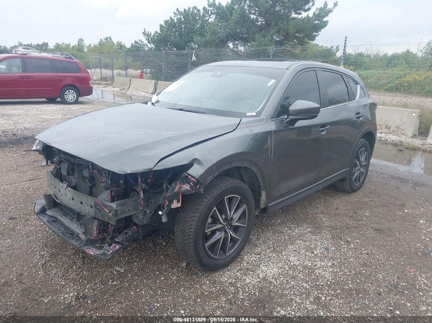 2018 Mazda CX-5, Front End, IAAI, VIN JM3KFBCMXJ0443573 — photo 2
