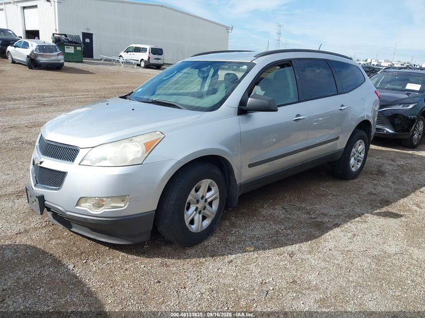 Vin: 1gnkreedxbj354586, lot: 46631568, chevrolet traverse ls 20112