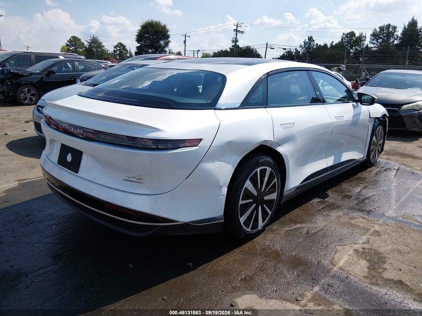 Vin: 50ea1tea2pa004250, lot: 46631596, lucid air touring 20234