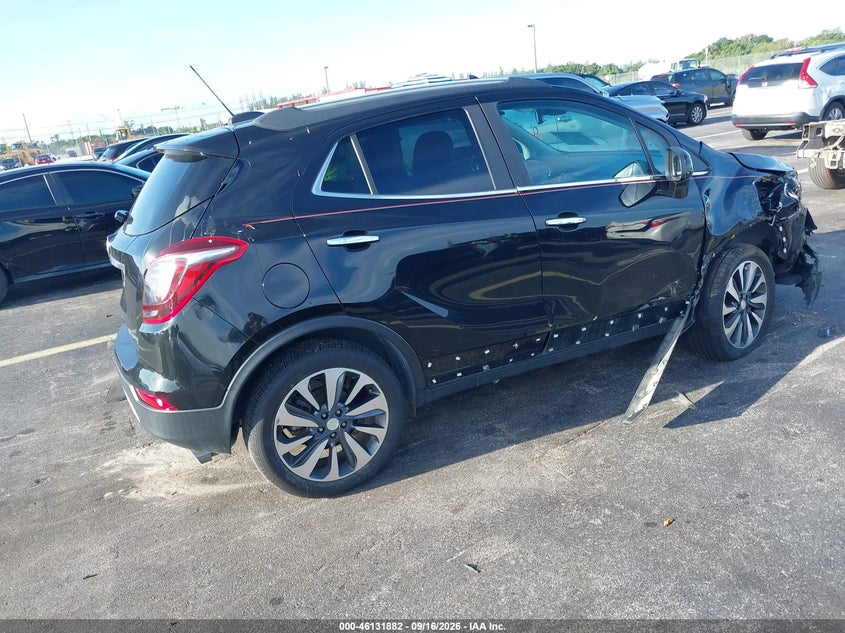 Vin: kl4cjesm3nb525258, lot: 46631615, buick encore awd preferred 20224