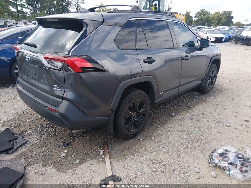 Vin: 2t3rwrfv6kw008583, lot: 46631652, toyota rav4 hybrid xle 20194