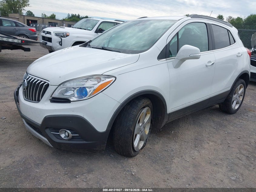 Vin: kl4cjbsb9gb547040, lot: 46631660, buick encore convenience 20162