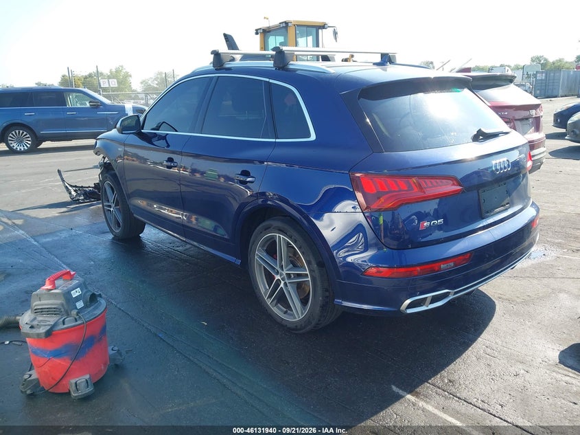 Vin: wa1a4afy3j2013921, lot: 46631673, audi sq5 3.0t premium plus 20183