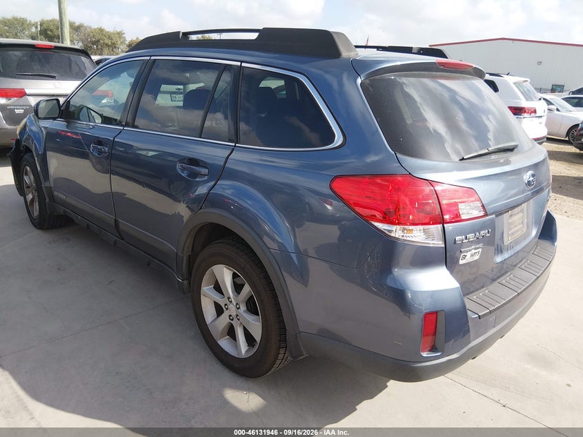 Vin: 4s4brbgc0d3314564, lot: 46631679, subaru outback 2.5i premium 20133