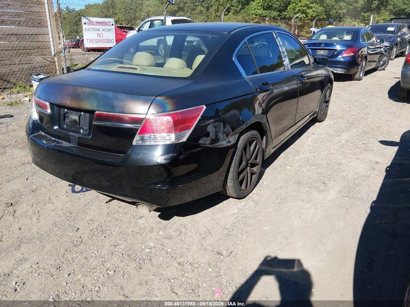 2012 HONDA ACCORD auction photo 4