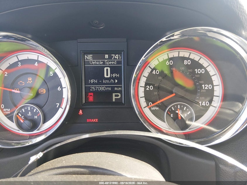 DODGE DURANGO 2013 VIN 1C4RDJAG4DC546883