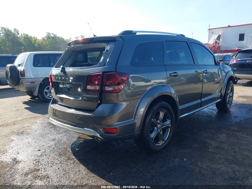 Vin: 3c4pddgg8ft740355, lot: 46631726, dodge journey crossroad 20154