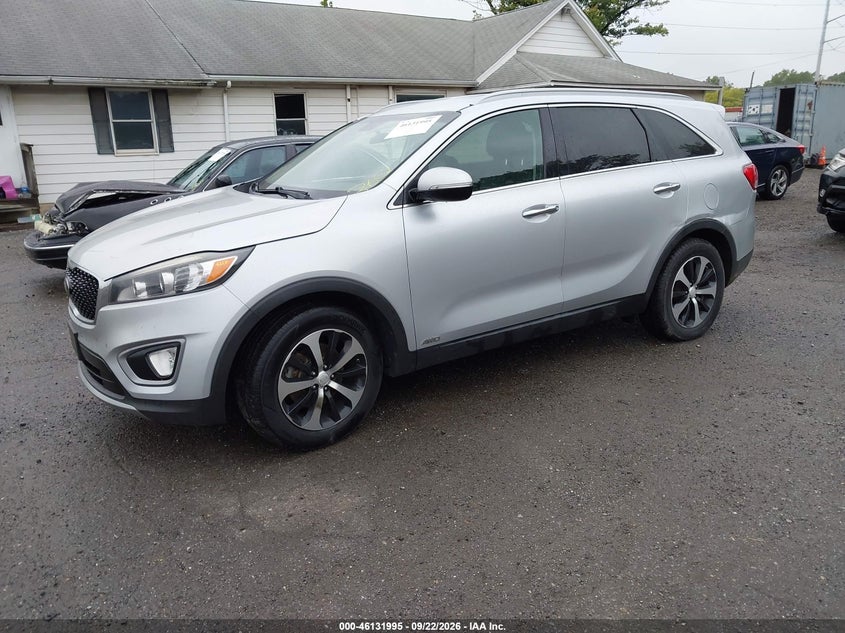 Vin: 5xyphda12gg049291, lot: 46631728, kia sorento 2.0t ex 20162