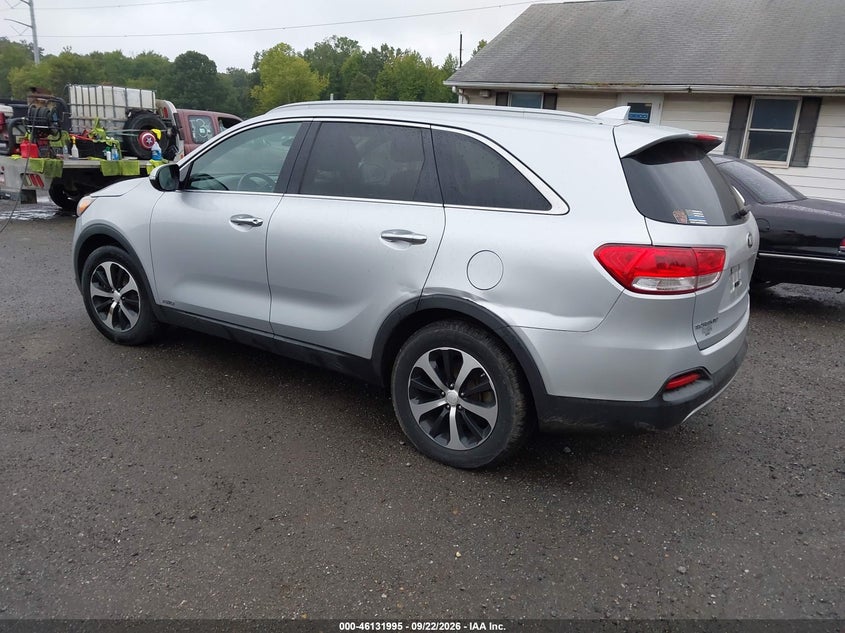 Vin: 5xyphda12gg049291, lot: 46631728, kia sorento 2.0t ex 20163
