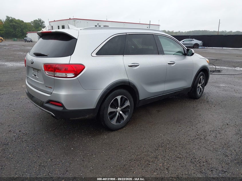 Vin: 5xyphda12gg049291, lot: 46631728, kia sorento 2.0t ex 20164