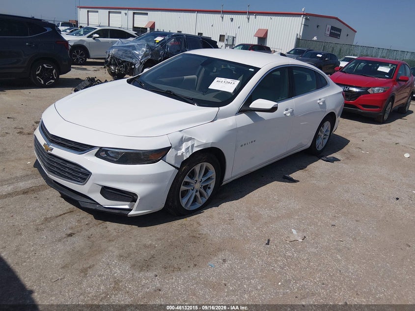 2018 Chevrolet Malibu, Left Front, IAAI, VIN 1G1ZD5ST1JF176806 — photo 2