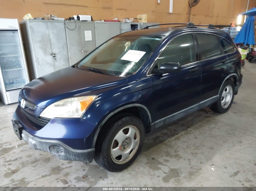 2007 Honda CR-V, Звичайний знос, IAAI, VIN JHLRE38387C050651 — фото 2