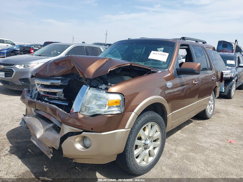 Vin: 1fmju1h55cef58752, lot: 46631782, ford expedition king ranch 20122