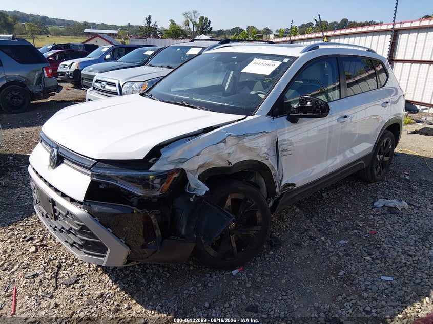 Vin: 3vvec7b26sm032294, lot: 46631802, volkswagen taos 1.5t se 20252