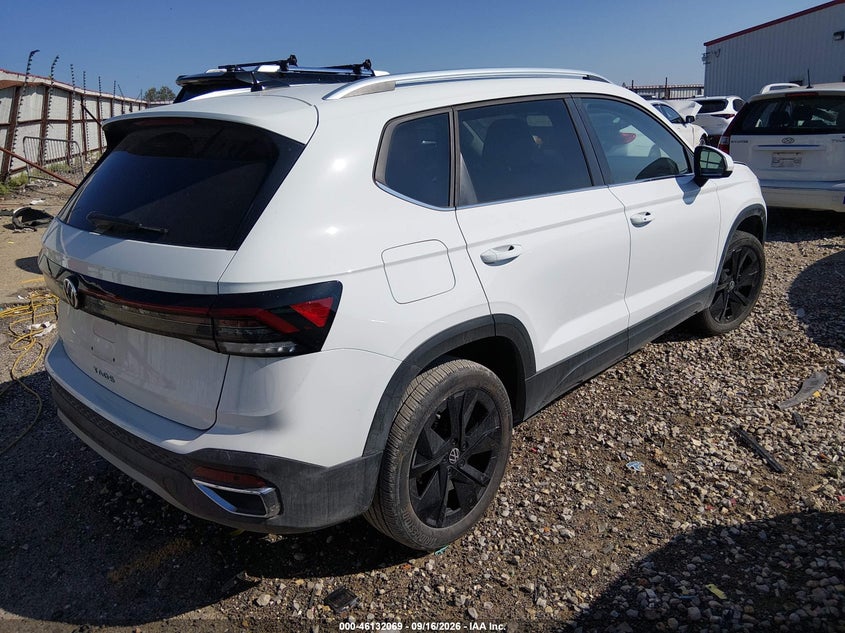 Vin: 3vvec7b26sm032294, lot: 46631802, volkswagen taos 1.5t se 20254