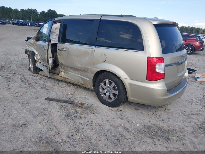Vin: 2a4rr5dg5br771574, lot: 46631858, chrysler town & country touring 20113